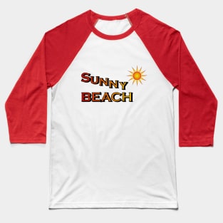 Sunny Beach - Sidni Baseball T-Shirt